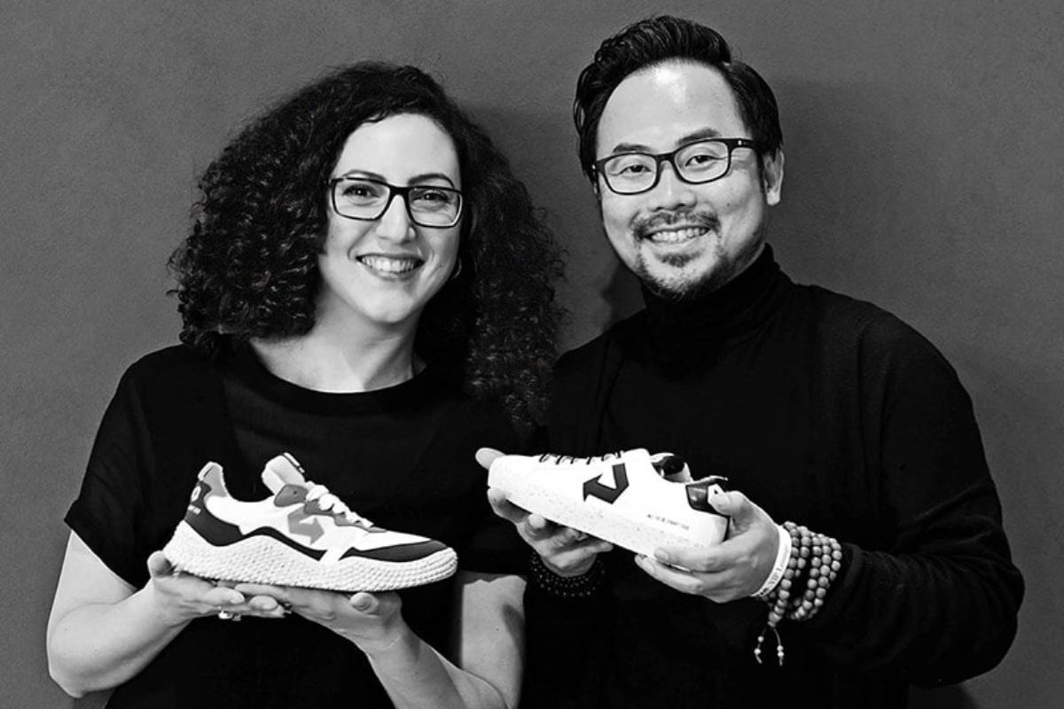 ID.EIGHT founders Dong Seon Lee and Giuliana. Borzillo