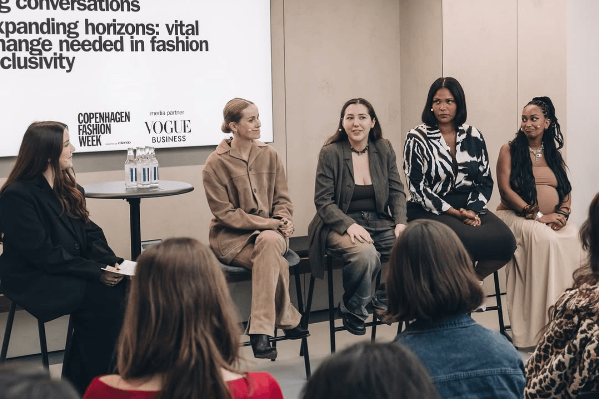 CPHFW x Vogue Sustainable fashion panel talk.  