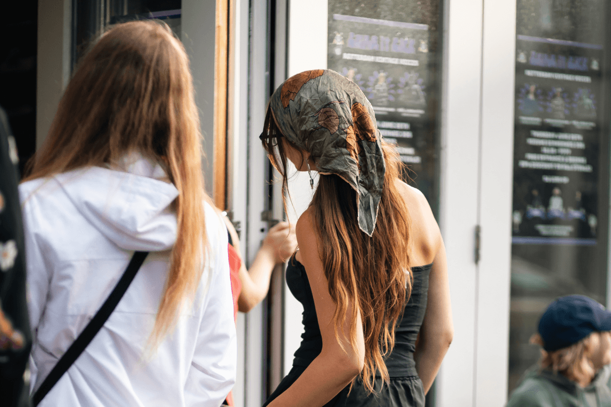 people attending the event