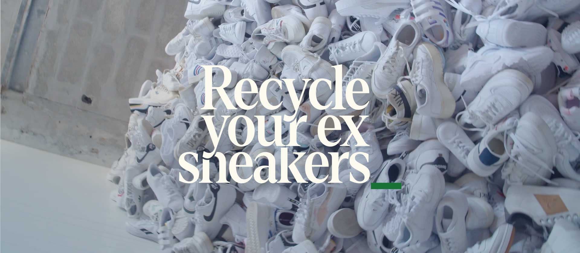 Recycle Your Ex Sneaker Courir program